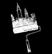 Image of New York City Paint Roller T-Shirt