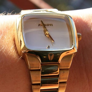 Image of A Gold Nixon Player Watch
