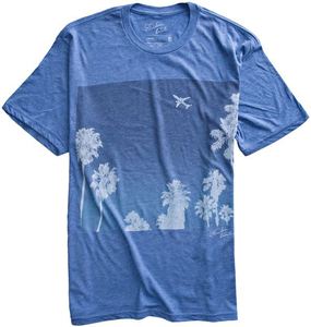 Image of LAX Tri Tee - Vintage Royal