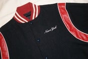 Image of Supreme Wool Stadium Jacket XL (Navy)