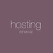 Image of web hosting renewal