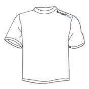 Image of Breakthrufm t-shirt with shoulder logo