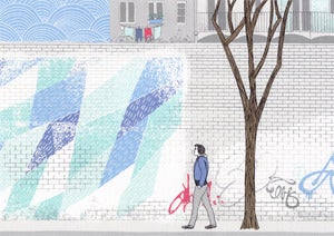 Image of The Rain - Limited Edition Silk Screen Print