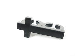 Image of Black double finger cross ring