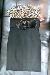 Image of Leopard Tube Dress