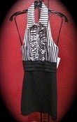 Image of Tuxedo Halter Dress
