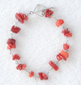 Image of Red Coral Bracelet