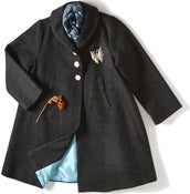Image of swing coat- charcoal