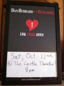 Image of Love Show Concert Poster w/frame