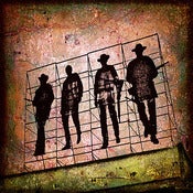 Image of 12x12" Panel Print - Photo Series - Hollywood Wild Bunch 1 Red