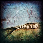 Image of 12x12" Panel Print - Hollywood Series - Hollywood Sign 2