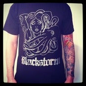 Image of Rise Rebel Seers T-shirt Sliver on Black