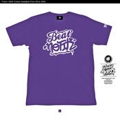 Image of Back it up "WHITE PRINT" Violet