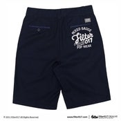 Image of Filter017 Embroidery Work Shorts_Navy