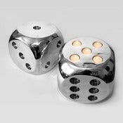 Image of Cool Fire Dice Tealight Holder (Each)
