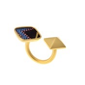 Image of Lauren Ring - Tribal Suede
