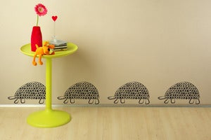 Image of Persian Tortoise Trail WALL DECAL