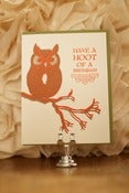 Image of Birthday Hoot Owl