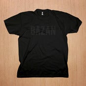Image of Bazan: Black on Black Shirt