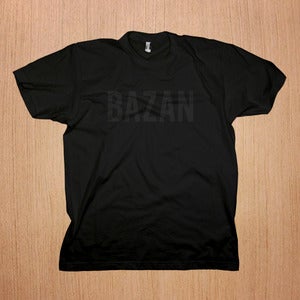 Image of Bazan: Black on Black Shirt