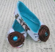 Image of Blue Baby Shoes