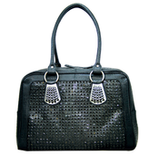 Image of The "Twiggy" - Black Handbag