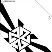 Image of ASCENDER BANDARIL- WHITE AND BLACK