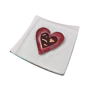 Image of Designer Heart in Heart Dish 14cm, 22cm, 30cm
