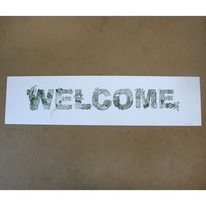 Image of Welcome Green - PRINT