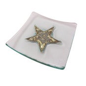 Image of Classic Gold Star Dish. 14cm, 22cm