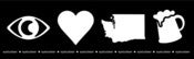 Image of Washington, Large Sticker