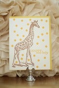 Image of Giraffe Happy New Baby