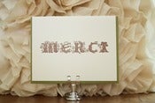Image of Merci Woodsy Card