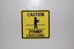 Image of Zombie Crossing Magnet