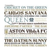 Image of Personalised WordArt - I Remember