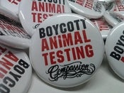 Image of Boycott Animal Testing Button