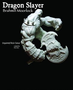 Image of Dragon Slayer Unpainted Resin Statue