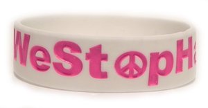 Image of WeStopHate - White & Pink