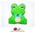 Image of Swarovski Frog Plush Pin 