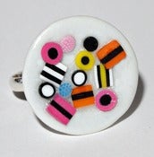 Image of Dollies Plate of Liquorice Allsorts Ring