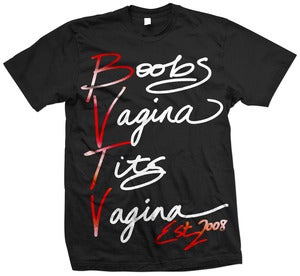 Image of Cursive Inappropriate Shirt