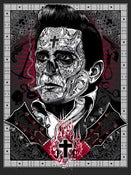 Image of Man In Black - "Bad to the Bonez"