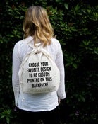 Image of BACKPACK - CUSTOM PRINT
