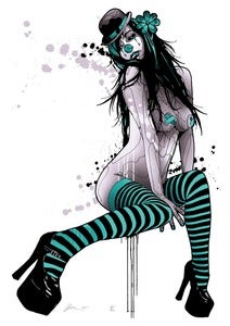 Image of Clown Girl (Opal)