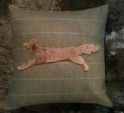 Image of Fox & Tweed Recycled Vintage Fur Cushion