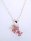 Image of Mystic Quartz, Freshwater Pearl, Sterling Silver Necklace - One-of-a-Kind (F761)