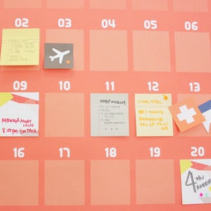 Image of Paperways 2012 Giant Calendar - free shipping