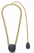 Image of Black Polar Bear necklace