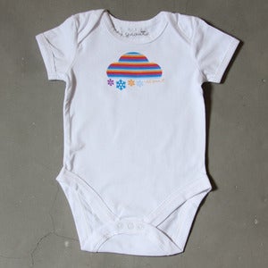 Image of Snowflake Babygrow