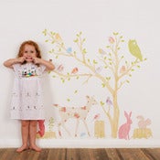 Image of Woodland Scene (girly) / Dans les bois (fille)